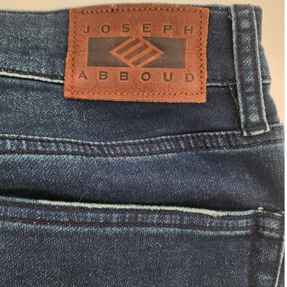 Joseph Abboud Extreme Slim Fit Jeans Dark Wash Blue 32x30 - Picture 5 of 9